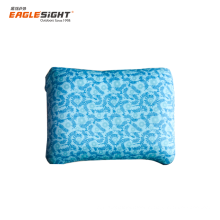 20D Nylon Ultralight Camping Pillow, Inflatable Travel Pillow, Rectangular Neck Pillow